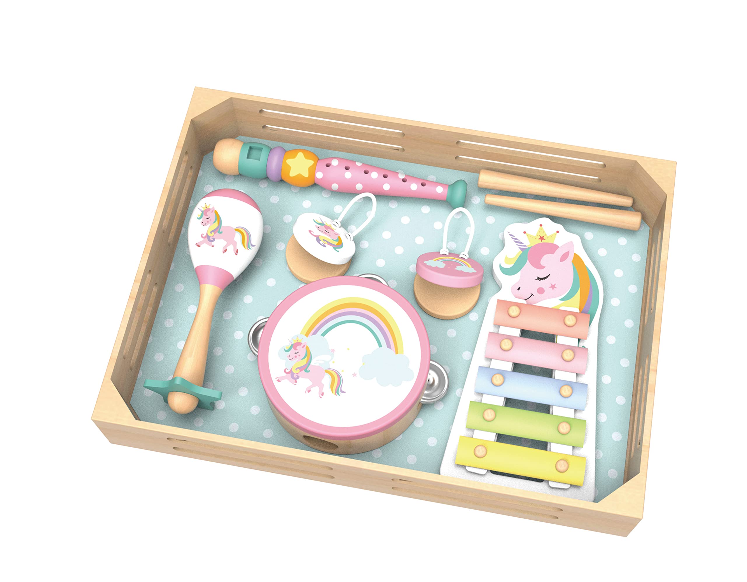 Tooky Toy Musical Instrument Set - Unicorn