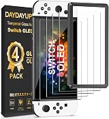 daydayup Screen Protector 4 Pack for Nintendo Switch Lite 2019 0.3mm 9H HD