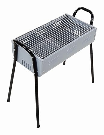 Egab Stainless Steel Outdoor Charcoal Barbecue Grill, Standard