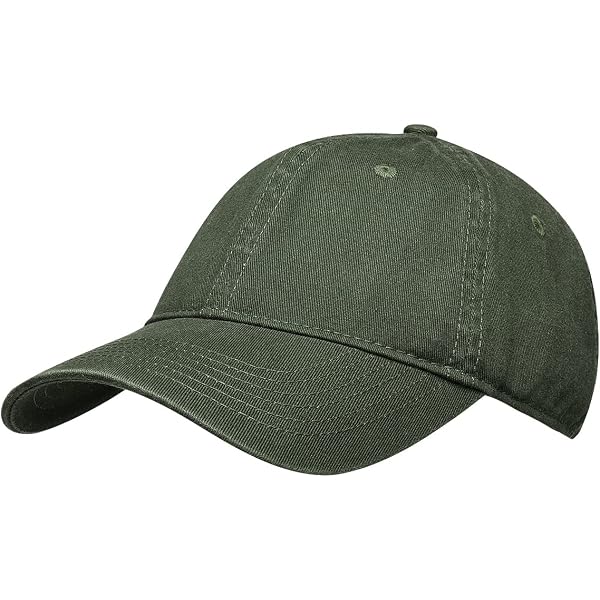 FREEBIRD99 Cotton Adjustable Plain Baseball Cap - Low Profile, 2 Sizes, Casual Unisex Hat