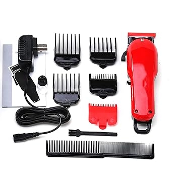 Amazon Com Barber Hair Clipper Professional Cordless Hair Trimmer