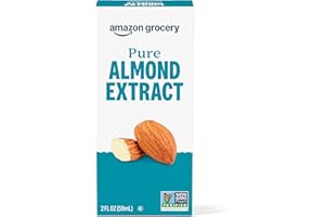 Amazon Grocery, Pure Almond Extract, 2 Fl Oz (Previously Amazon Fresh, Packaging May Vary)