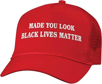 Made You Look Black Lives Matter Red 