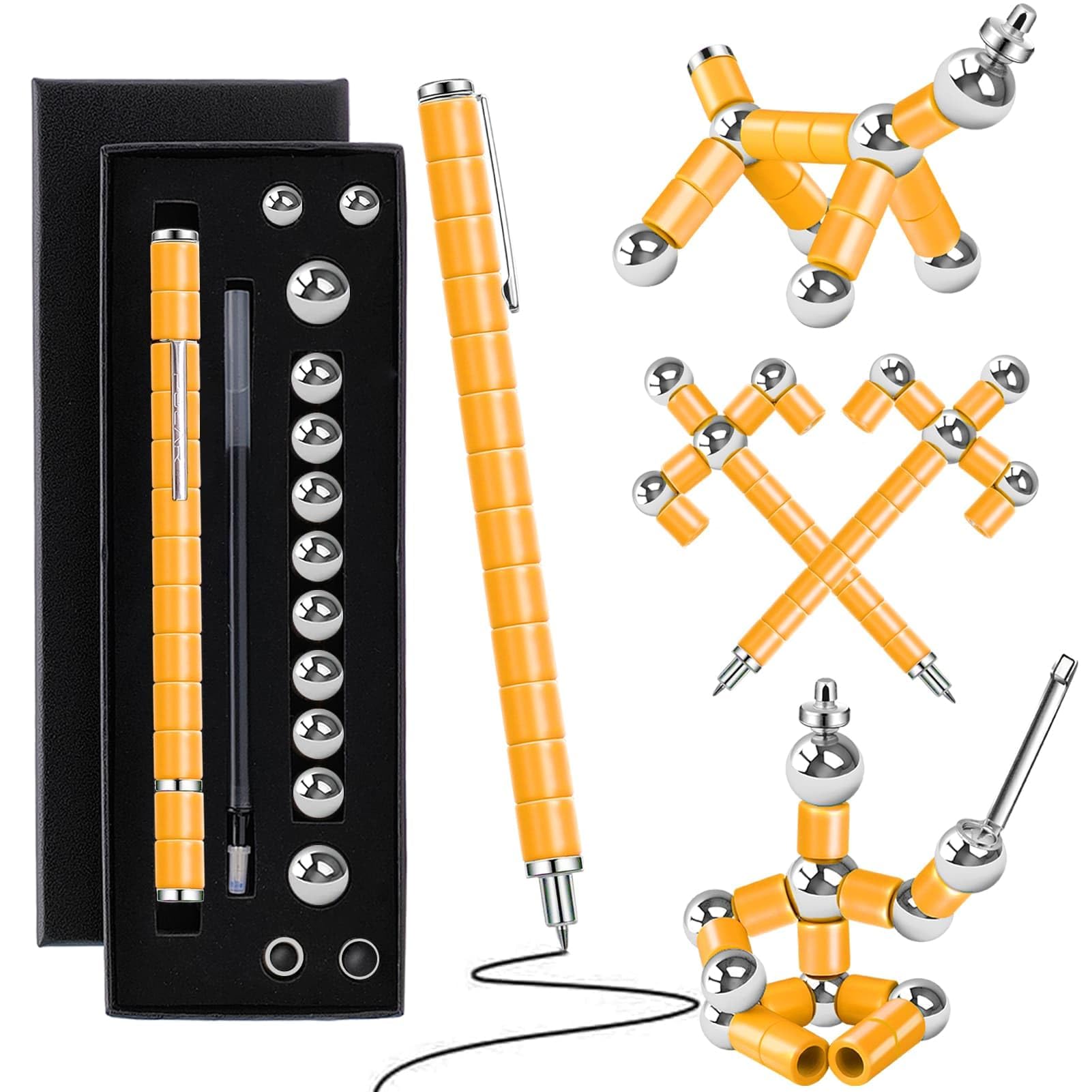 Waksox Easter Gifts, Magnetic Fidget Pen - Gift for Men Teenage Boys Girls Valentines Easter Birthday Gifts, Fidget Anxiety Relief Toy Cool Stuff Gadgets — image 1