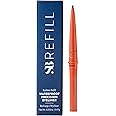 SOSHE Beauty - Waterproof Precision Eyeliner Refill | 1.5mm Smudge-Proof Gel Liner | Cruelty-Free, Certified Plastic Negative (Nights in Bordeaux - Deep Plum, REFILL)