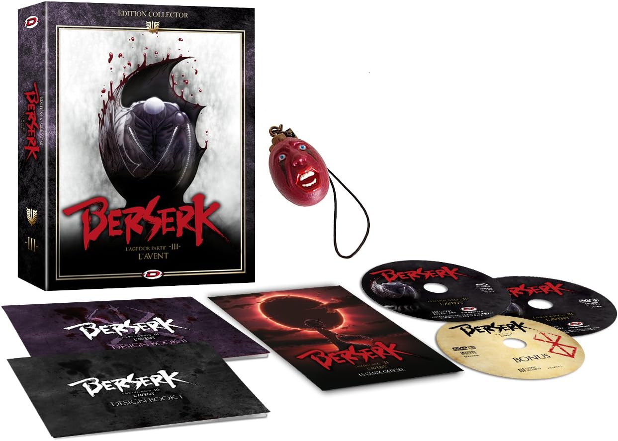 Berserk L Age D Or 3 BERSERK L AGE D OR PARTIE 3 L AVENT EDITION COMBO COLLECTOR Blu-ray
