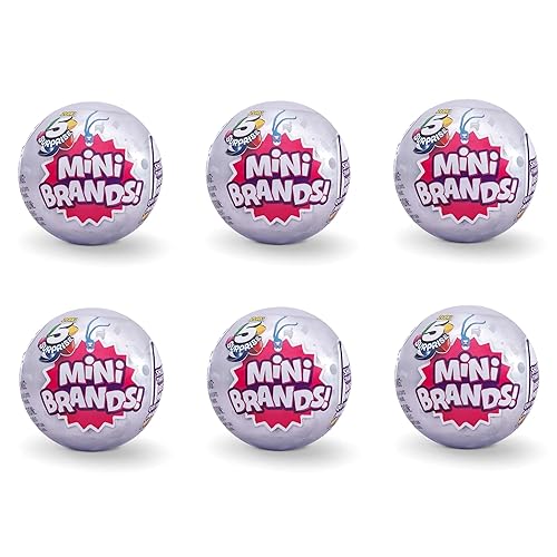 5-Surprise Mini Brands Collectible Capsule Ball by Zuru Ball