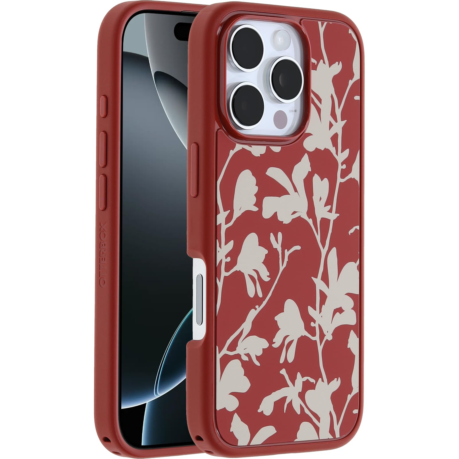 OtterBox Symmetry Series MagSafe Case for iPhone 16 Pro, Shockproof, Drop proof, Protective Thin Case, 3x Tested to Military Standard, Autumn Rust