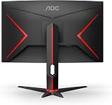 AOC CQ27G2S/BK 27" QHD Curved Gaming Monitor 165Hz 1ms FreeSync VA HDR10 view 3