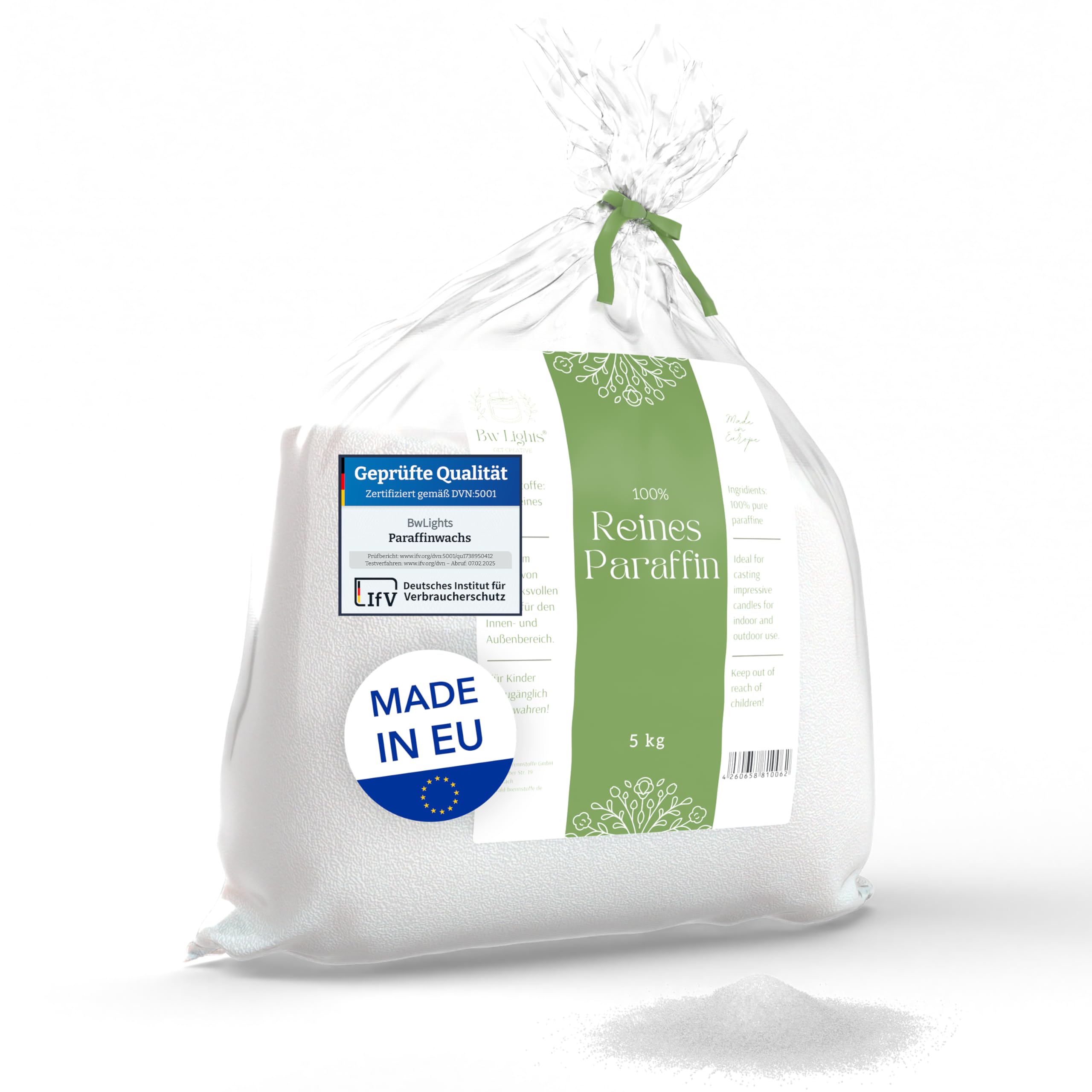 Candle Wax, 5 kg, Granules, Paraffin, Paraffin Wax