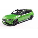 Solido 1:18 Scale BMW M3 Touring with Performance Parts Green Metallic 2024 Diecast Model Car S1813703