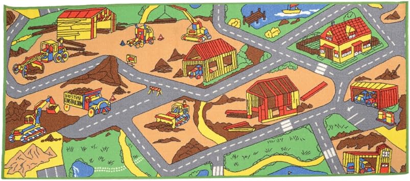 construction play rug