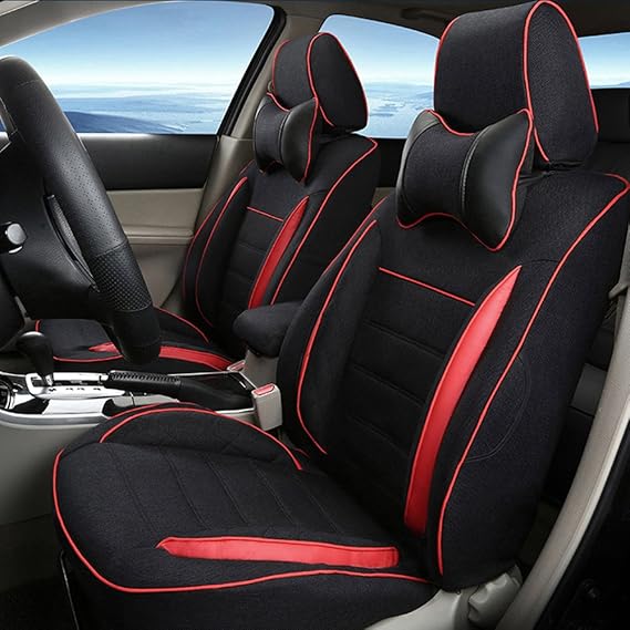 AutoDecorun Custom Eaxt Fit Automotive Seat Cover for