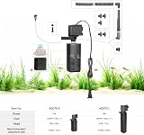 AQQA 4-in-1 Fish Tank Filter 450L/h Adjustable Pump for Tanks up to 120L view 6