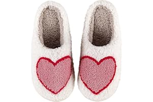 AUCOMFO Mens Womens Slippers,Cute Comfy Bedroom Slippers For Women,Home Slippers House Slippers,Ladies Fuzzy Slippers,indoor Outdoor Memory Foam Slippers For Women Men