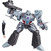 Transformers Toys EarthSpark Deluxe Class Megatron Action Figure, 5-Inch, Robot Toys for Kids Ages 6 and Up