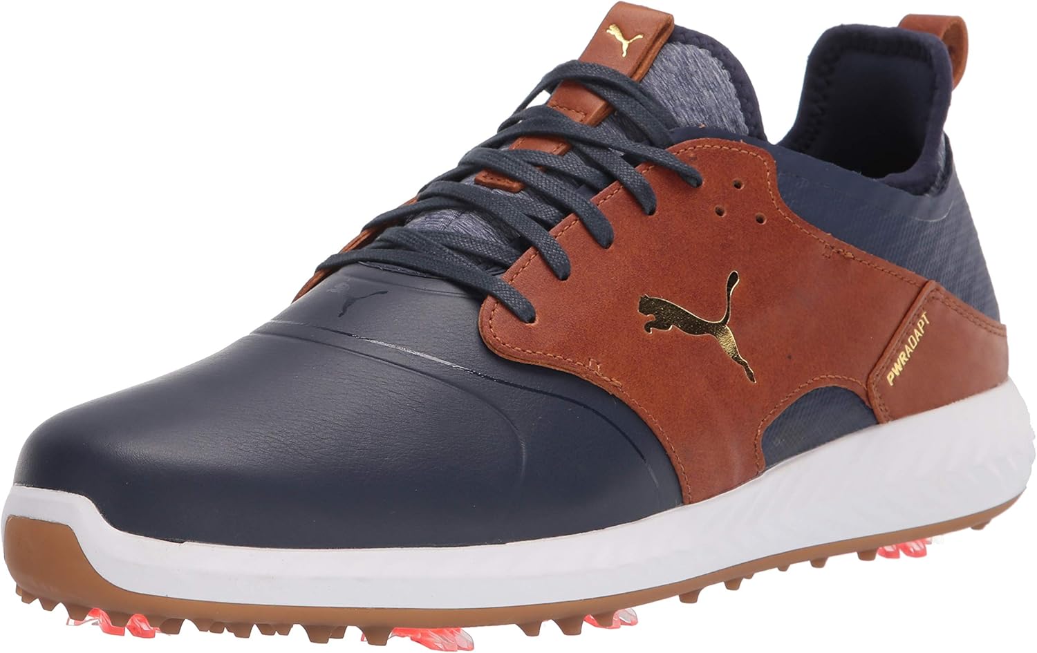 puma men's ignite pwradapt caged golf shoes