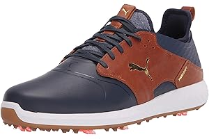 PUMA Men's Ignite Pwradapt Caged Crafted Golf Shoe