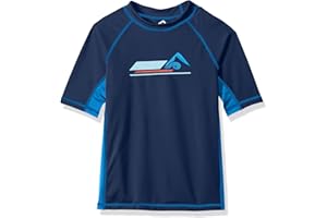 Kanu Surf Boys' Paradise UPF 50 Sun Protective Rashguard Swim Shirt