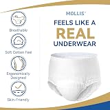 Mollis Incontinence Pants Unisex Small/Medium 16 Pack Maximum Absorbency view 2