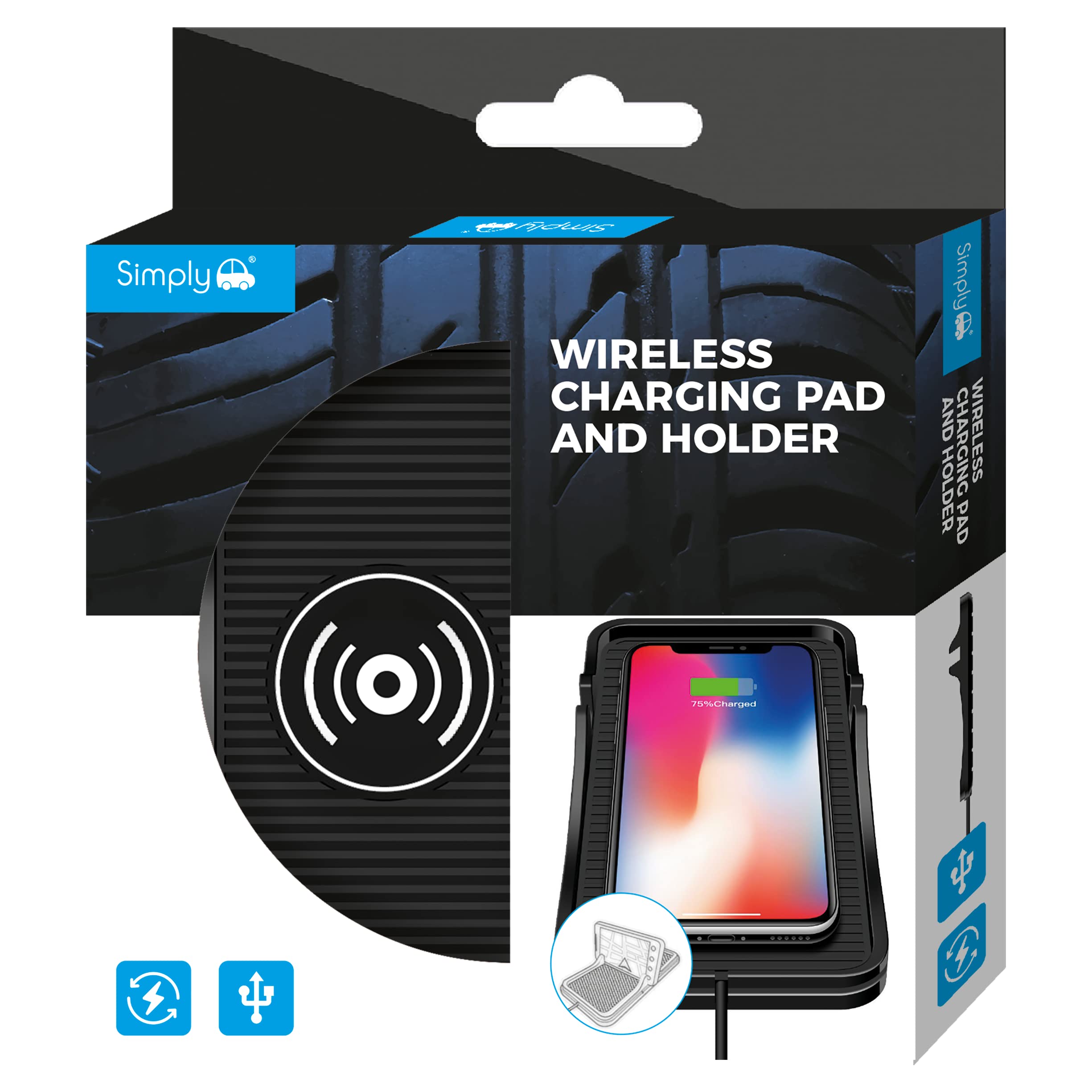 Simply Wireless Charging Pad & Holder