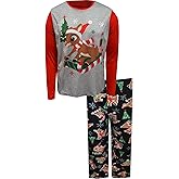 Briefly Stated Mens Rudolph The Red-Nosed Reindeer Guys Christmas Pajama