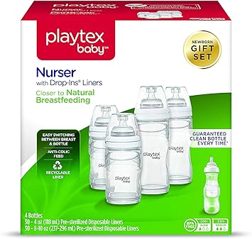 how to use playtex drop ins with formula