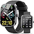 Smart Watch(Answer/Make Calls), 1.91" Smartwatches for Men Women, Fitness Tracker with 110+ Sport Modes, IP68 Waterproof, Heart Rate/Sleep/Spo2 Monitor, Pedometer, Activity Tracker for Android iOS