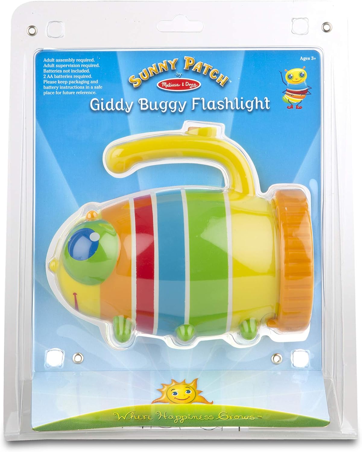 Melissa & Doug Giddy Buggy Flashlight: Toy: Toys & Games