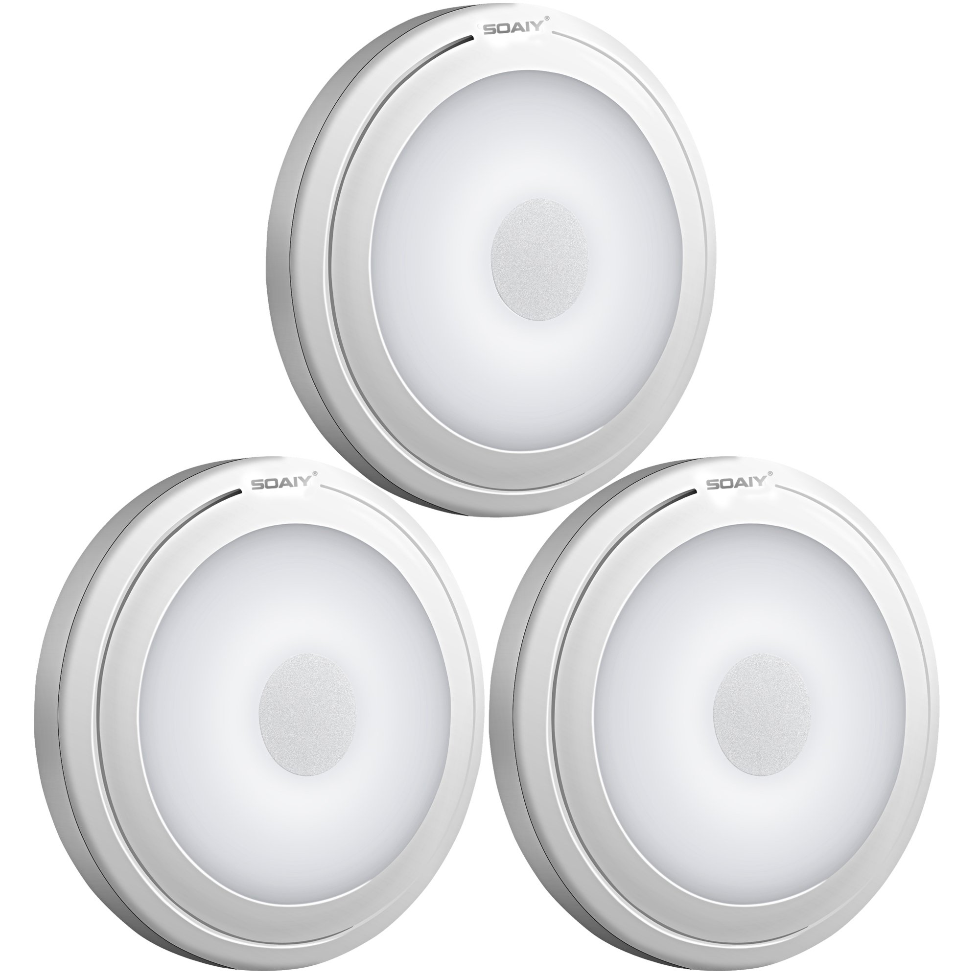 SOAIY Touch Light Battery Powered UltraThin Touch Sensor LED