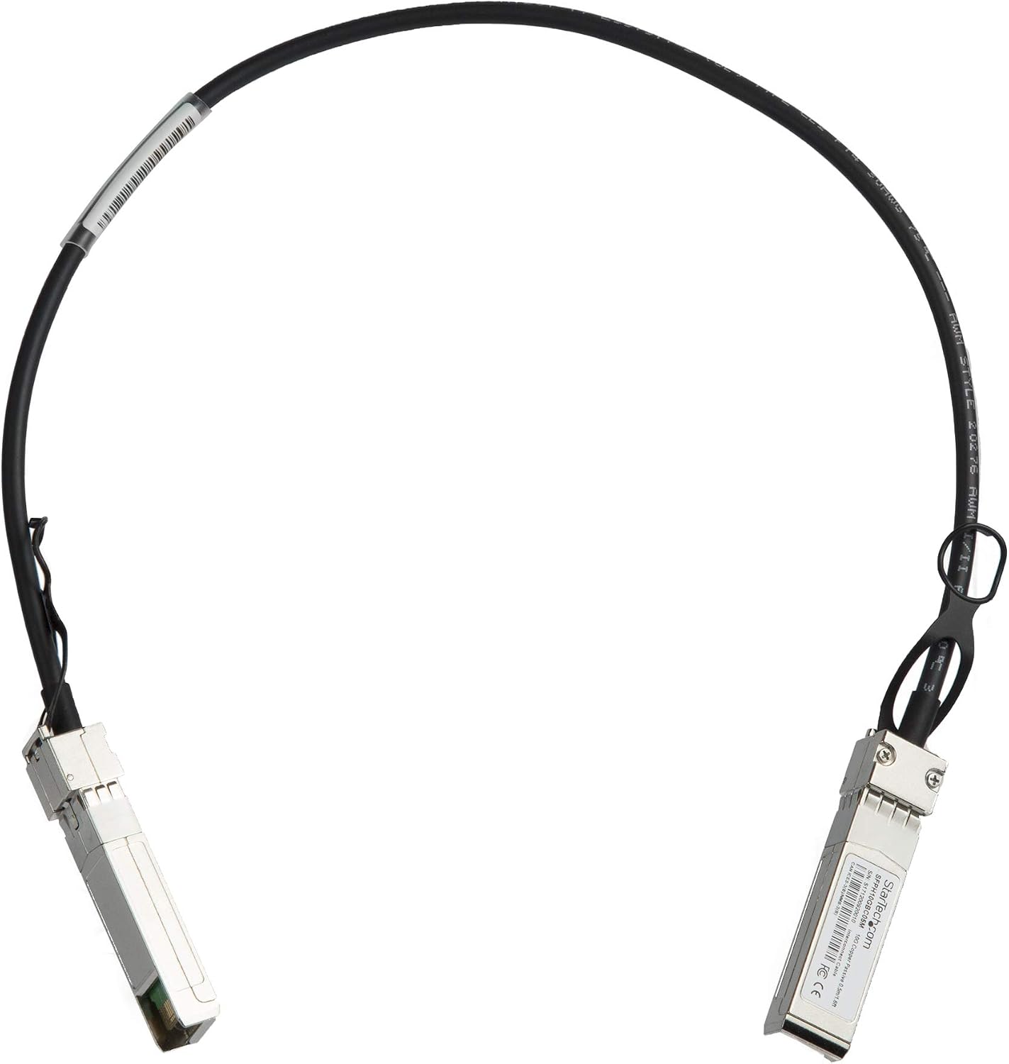 StarTech.com Cisco SFP-H10GB-CU0-5M Compatible 0.5m 10G SFP+ to SFP+ Direct Attach Cable Twinax - Image 3