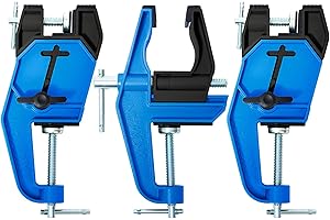XCMAN Alpine Ski Vise PRO For Ski Tuning and Waxing Adjustable Angle and Height Durable and Stable - Jaw opens up to 105mm