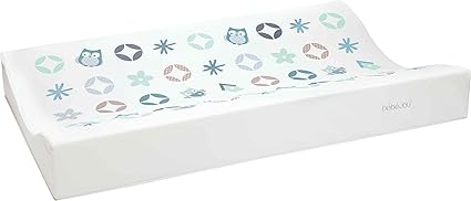 bébé-jou 680032 Wickelauflage 2K Owl family, Eulen, grosse 72 x 44 x 9 cm