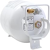 Flame King YSN201HZL Steel Propane Tank Cylinder for, 20 LB Horizontal