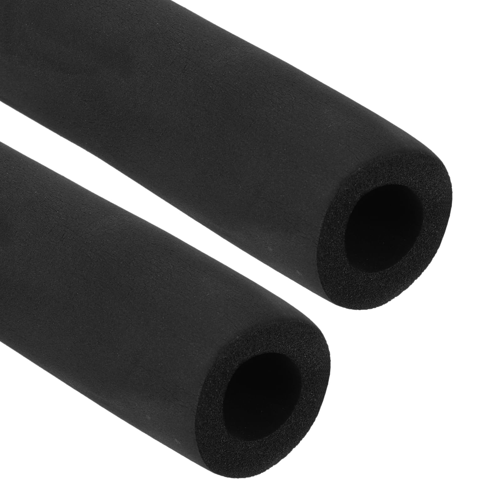 PATIKIL 1"(25mm) ID x 6Ft x 0.35" Pipe Insulation Foam Tube, 2 Pack Pipe Cover Wrap Roll Bar Padding Tubing for Handle Grip HVAC Air Conditioner Units
