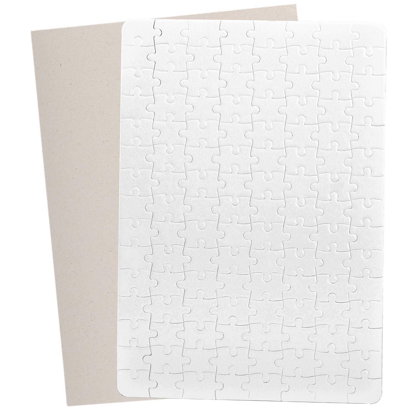 Photo 1 of KEILEOHO 30 Sets 8 x 11 inches DIY Heat Press Sublimation Puzzle Blanks, Make Your Own Puzzles