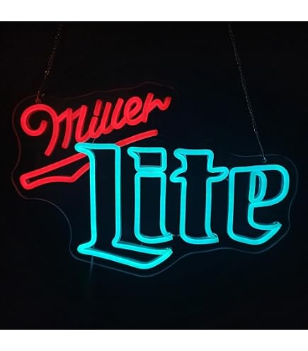 Urby Miller Lite Texas Neon Sign Neon Light Beer Bar Pub