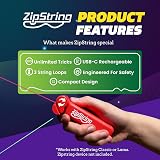 ZipString Handheld String Launcher Toy USB-C Rechargeable Viral Fidget view 5