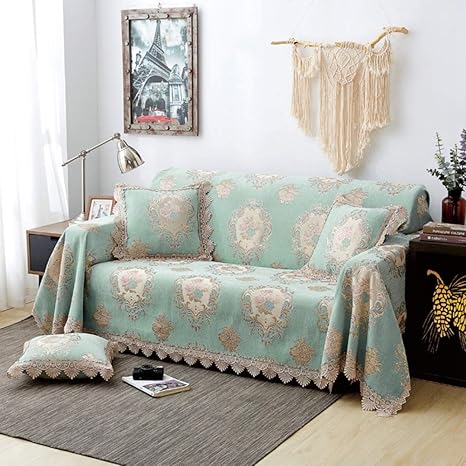 Amazon マルチカバー アジアン シェード ソファーカバー 掛けるだけ エスニック 一枚布 長方形 3人掛け ベッドカバー かわいい カフェ風 西海岸 おしゃれ 北欧 カラー 花柄 幾何 かわいい インテリア 雑貨 生地 45 45b アジアン雑貨 ソファカバー マルチカバー