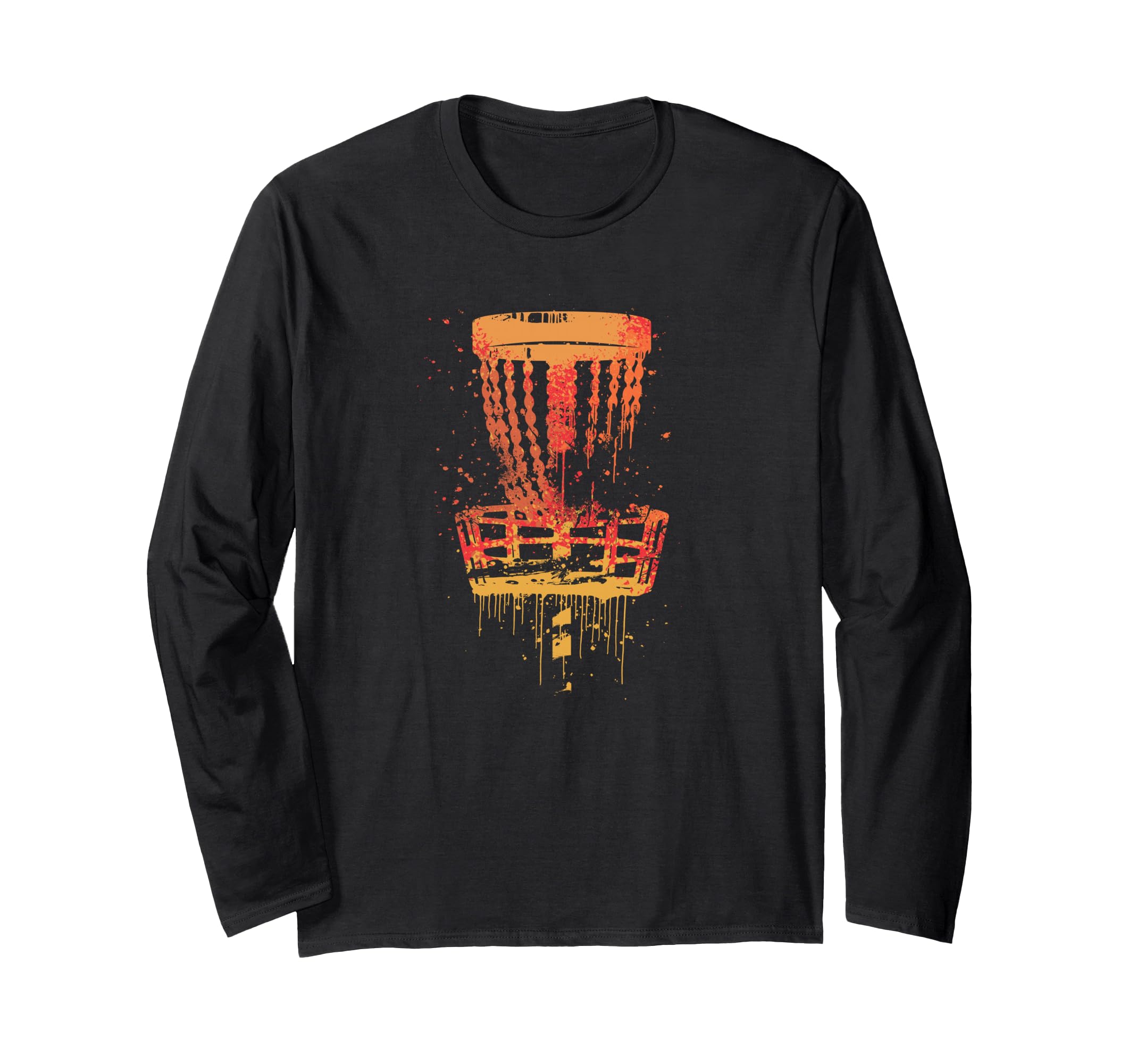 Retro Disc Golf Frolf - Vintage Frisbee Golf Long Sleeve T-Shirt