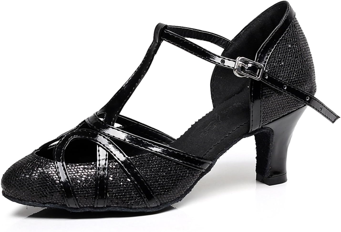 Women's Ballroom Latin Dance Shoes Female Salsa Tango Waltz ChaCha Social Dancing Shoes for Indoor Dance