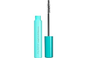 Almay Lengthening Mascara, Volume & Lift, Eye Makeup, Hypoallergenic and-Fragrance Free, 010 Blackest Black, 0.24 fl oz.