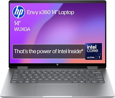 HP Envy x360 14" 2in1 Laptop Intel Core Ultra 7 16GB RAM 512GB SSD Win 11 Silver