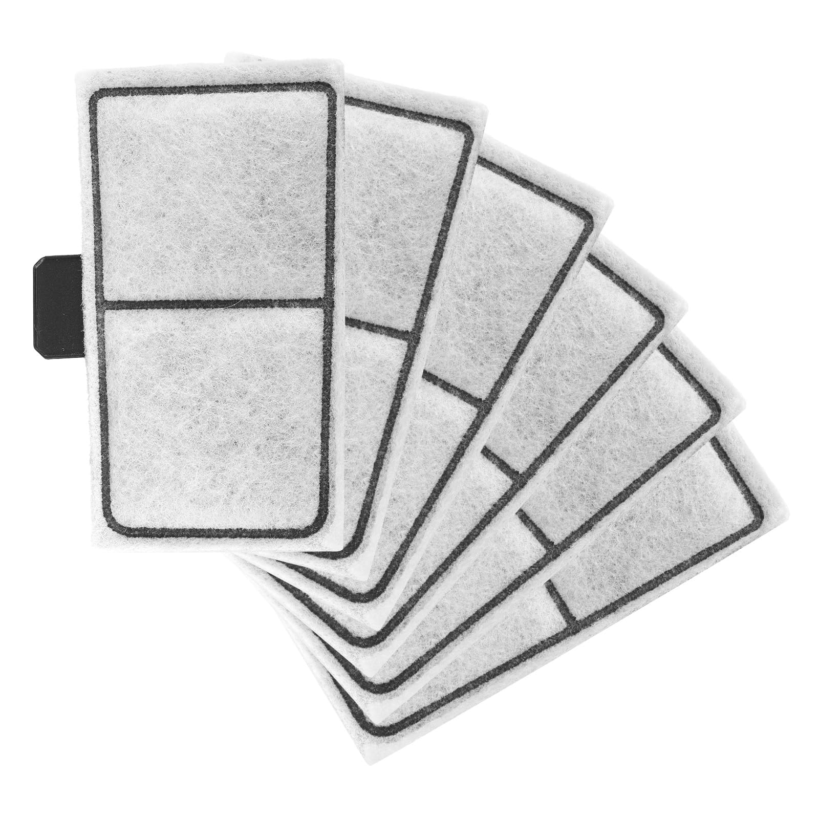Photo 1 of 6pcs Filter Cartridges Compatible with Topfin Top Fin EF-S & BF5 BETTAFLO, 3.7x2.1 Inch Fish Tank Filter Cartridge Replacement for Aquarium Water Filtration