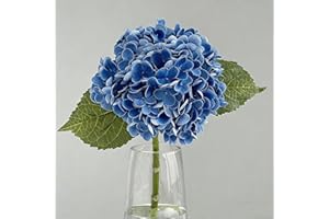 Artificial Hydrangea Flowers, 2026 New Hydrangea Artificial Flowers, Faux Hydrangea Flowers for Garden Porch Window Box Table