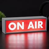 Paladone On Air Light Sign LED USB Battery Operated 11.8in Studio Decor