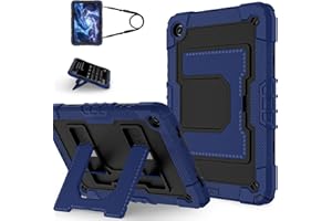 Shockproof Case for Samsung Galaxy Tab A9+ 11" 2023 Model, 3-in-1 Heavy Duty Protective Cover with Kickstand, Full Body Prote