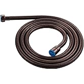 Angle Simple Handheld Shower Hose Replacement G 1/2 Thread Type, Stainless Steel Flexible Shower Head Hose Extra Long, 79 Inc