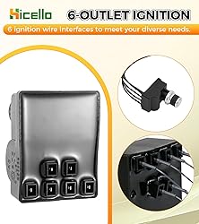 Hicello DHL-128-6Q Pulse Igniter 6 Outlets Push