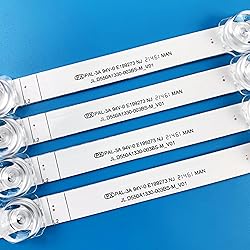PANMILED LED Backlight Strips for Hisense 55'' TV
